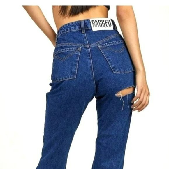 The Ragged Priest Denim - The Ragged Priest Free People Butt Cut High Waisted Jeans